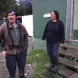 Waitutu Lodge Caretakers Pete and Rose.