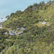 View of Port Craig track village and School house.