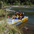 Short break on way home at Rabbit flat, Wairaurahiri River